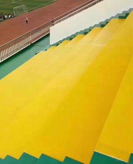 江门球场台阶翻新修补改造